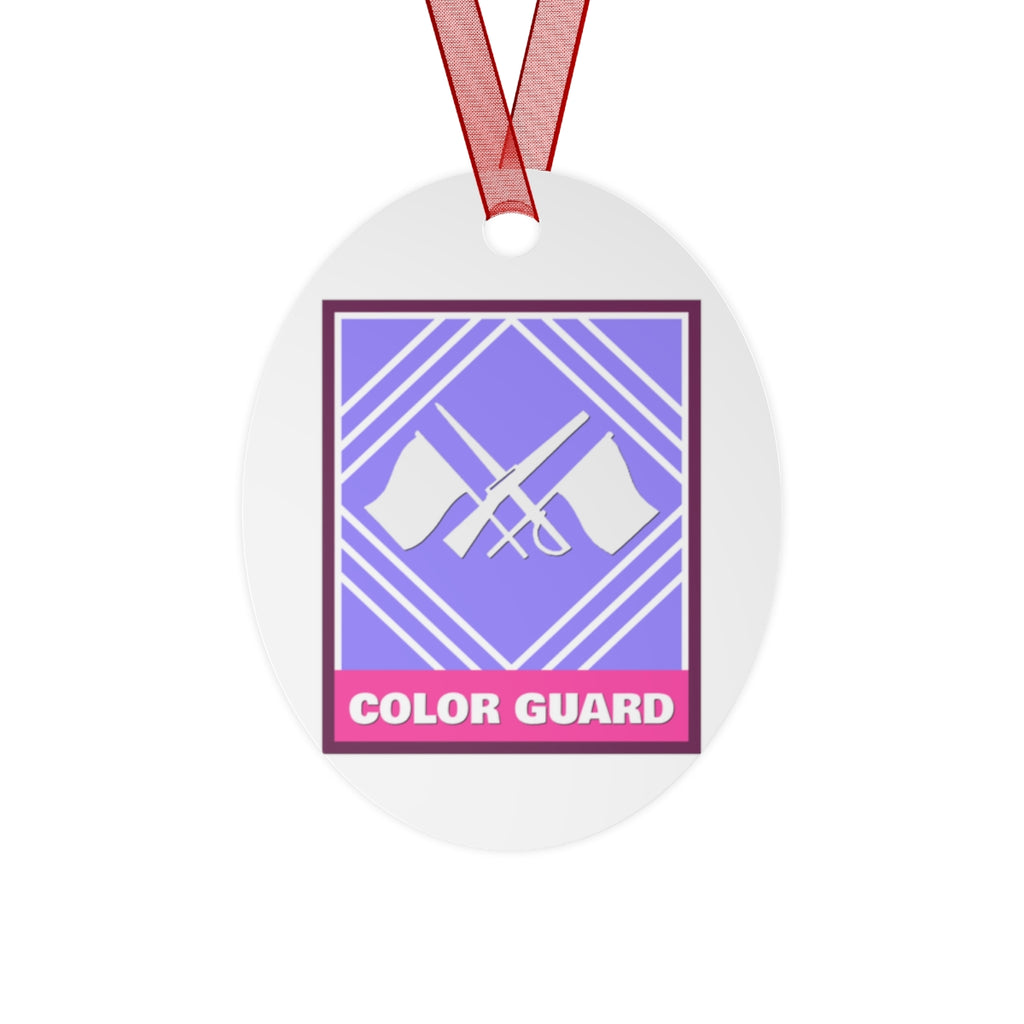 Color Guard - Stamp - Metal Ornament