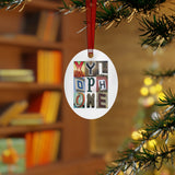 Xylophone - Artsy Alphabet - Metal Ornament