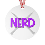 Band Nerd - Oboe - Metal Ornament