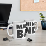 Marching Band - Dark Marble - 11oz White Mug