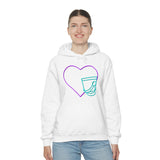 Marching Band - Heart - Shako - Hoodie