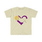 Peace, Love, Drumsticks - Unisex Softstyle T-Shirt