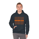 Marching Band - Retro - Orange - Hoodie