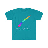 Unapologetically Me - Rainbow - Color Guard 8 - Unisex Softstyle T-Shirt