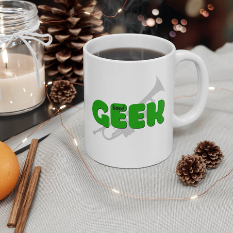 Band Geek - Trumpet - 11oz White Mug