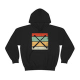 Vintage Grunge Lines - Drumsticks - Hoodie