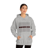 Marching Band - Retro - Maroon - Hoodie