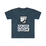 Senior 2023 - White Lettering - Shako - Unisex Softstyle T-Shirt