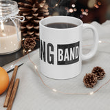 Marching Band - Dark Gray - 11oz White Mug