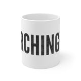 Marching Band - Dark Gray - 11oz White Mug