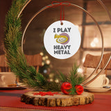 Tuba - Heavy Metal - Metal Ornament