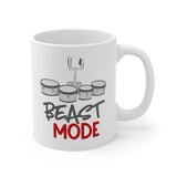 Beast Mode - Quads/Tenors - 11oz White Mug