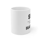 Spit Happens - Trumpet - 11oz White Mug