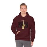 Senior 2023 - Black Lettering - Tenor Sax - Hoodie