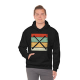 Vintage Grunge Lines - Drumsticks - Hoodie