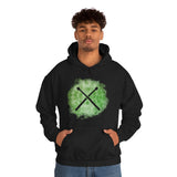 Vintage Green Cloud - Drumsticks - Hoodie