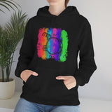 Vintage Rainbow Cloud - Bass Drum - Hoodie