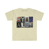 Cymbals - Artsy Alphabet - Unisex Softstyle T-Shirt