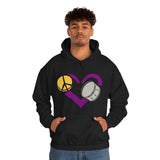 Peace, Love, Bass Drum - Hoodie