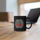 Beast Mode - Bass Drum - 11oz Black Mug