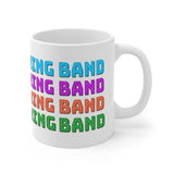 Marching Band - Retro Shako - 11oz White Mug