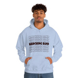 Marching Band - Retro - Maroon - Hoodie