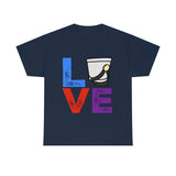 Marching Band - Love - Shako - Unisex Heavy Cotton Tee