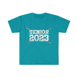 Senior 2023 - White Lettering - Flute - Unisex Softstyle T-Shirt