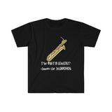 Instrument Chooses - Bari Sax 2 - Unisex Softstyle T-Shirt