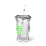 Marching Band Mom - Green - Suave Acrylic Cup