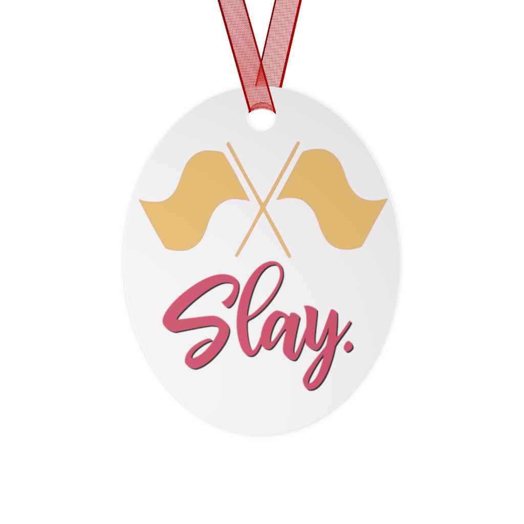 Slay - Guard Flag - Metal Ornament