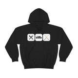 Eat, Sleep, Play - Drumsticks - Hoodie