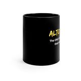 Alto Sax - Only - 11oz Black Mug