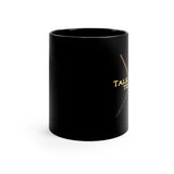 Talk Nerdy To Me - Drumsticks - 11oz Black Mug