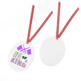 One Of A Kind - Color Guard - Metal Ornament