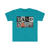 Band Dad - Artsy Alphabet - Unisex Softstyle T-Shirt