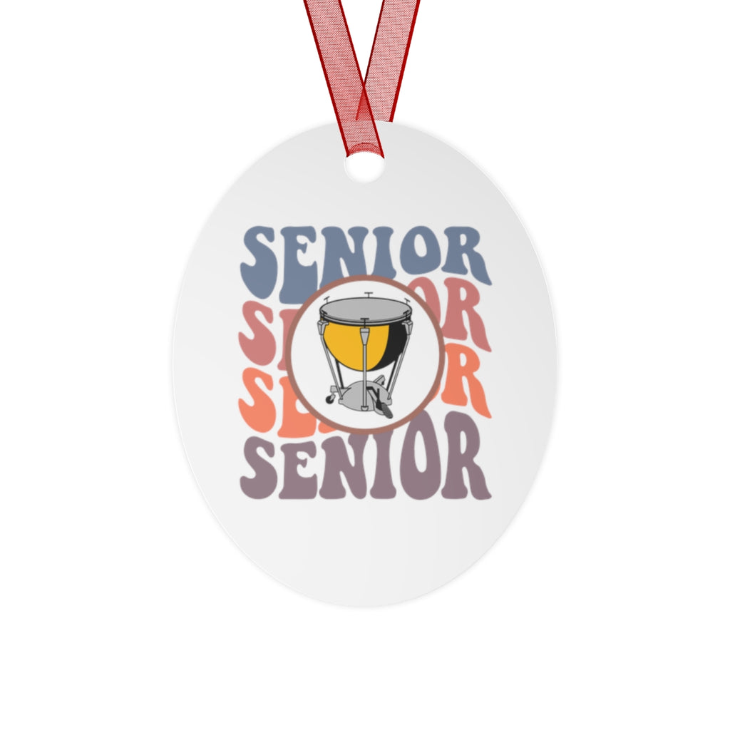 Senior Retro - Timpani - Metal Ornament