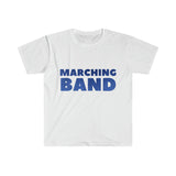 Marching Band - Blue - Unisex Softstyle T-Shirt