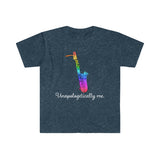 Unapologetically Me - Rainbow - Bari Sax - Unisex Softstyle T-Shirt