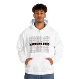 Marching Band - Retro - Maroon - Hoodie