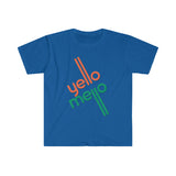 Mellophone - Yello Mello - Orange - Unisex Softstyle T-Shirt