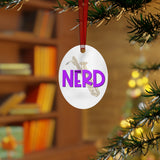 Band Nerd - Bari Sax - Metal Ornament