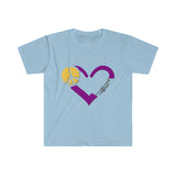 Peace, Love, Trumpet - Unisex Softstyle T-Shirt