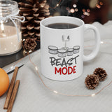 Beast Mode - Quads/Tenors - 11oz White Mug