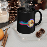 Marching Band - Retro - Cymbals - 11oz Black Mug