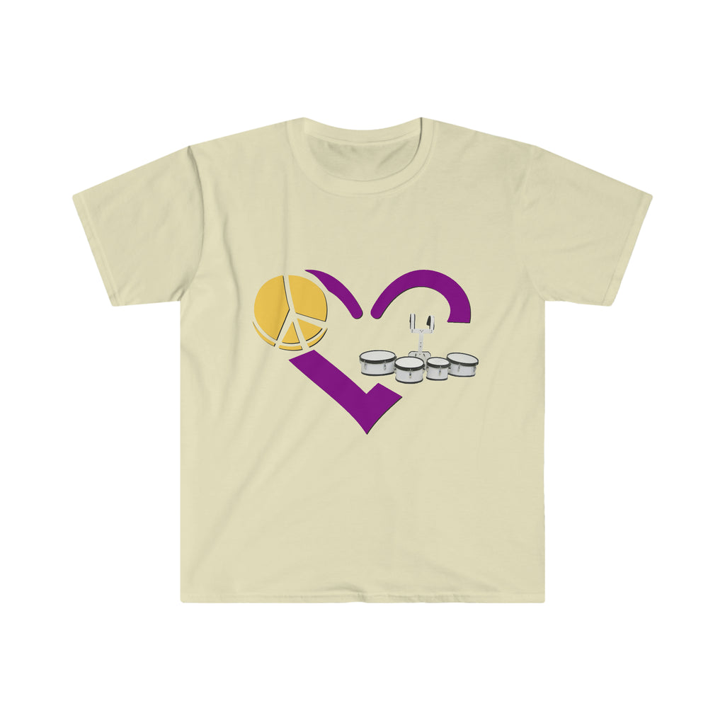 Peace, Love, Quads - Unisex Softstyle T-Shirt