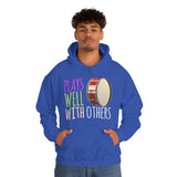 Plays Well With Others - Bass Drum - Hoodie