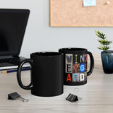 Winter Guard - Artsy Alphabet - 11oz Black Mug