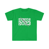 Senior 2023 - White Lettering - Bassoon - Unisex Softstyle T-Shirt