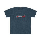 Marching Band - Heartbeat - Unisex Softstyle T-Shirt